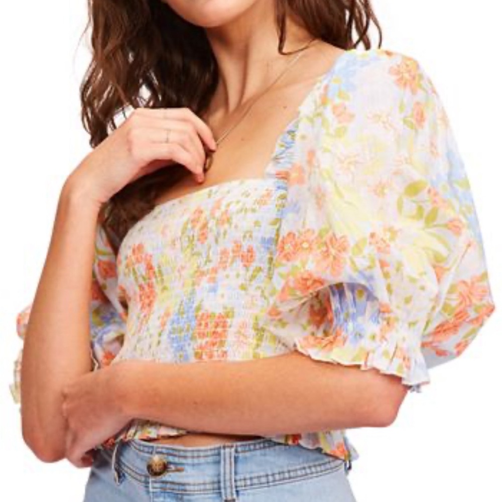 Billabong feeling groovy crop top
